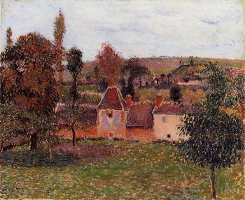 Camille Pissarro : Farm at Basincourt